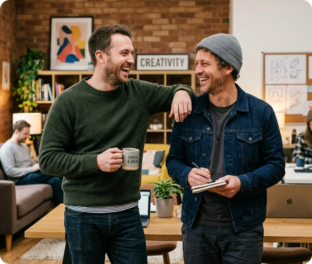 Matt and Cam, co-founders