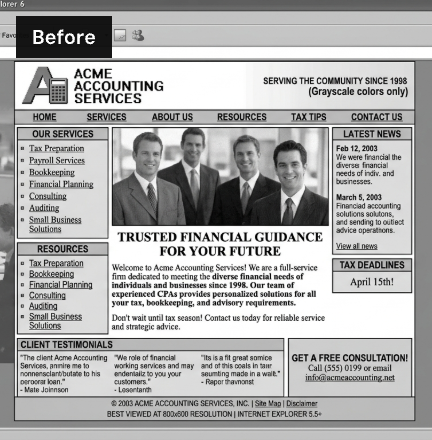 Professional Services - Before